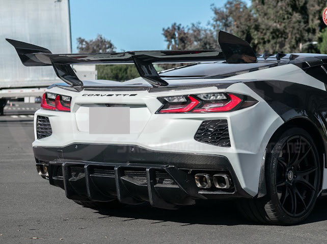 2020-UP CORVETTE C8 | ZR1 STYLE REAR WING SPOILER